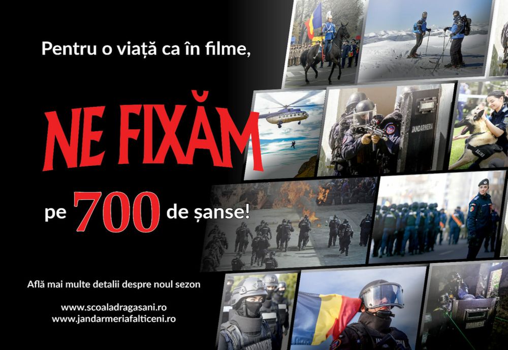 Inspectoratul de Jandarmi Judeţean Sălaj a publicat oferta educaţională