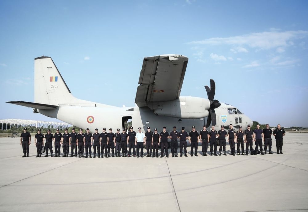 România trimite astăzi, în Grecia, un nou modul specializat de stins incendii de pădure