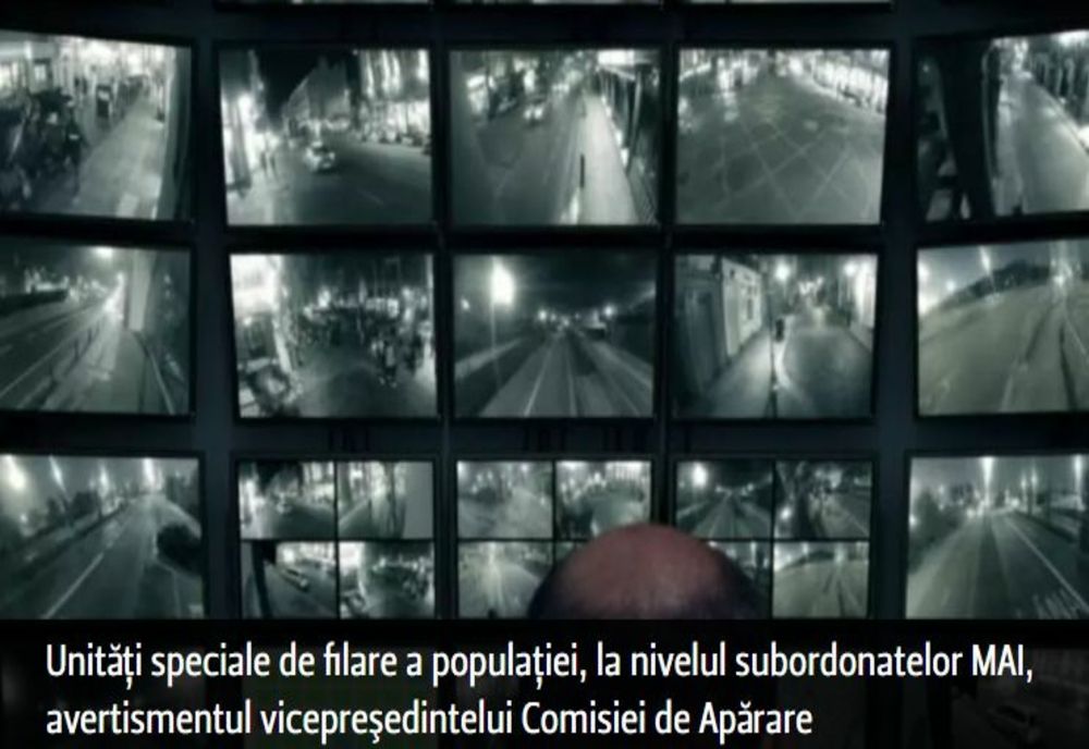 Unităţi speciale de filare a populaţiei, la nivelul subordonatelor MAI