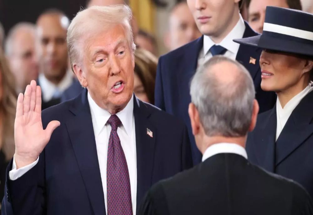 DONALD TRUMP A DEPUS JURĂMÂNTUL PENTRU CEL DE-AL DOILEA MANDAT CA PREȘEDINTE AL STATELOR UNITE