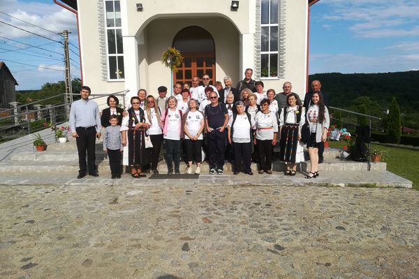 Drumul istoricului Simion Bărnuţiu, spre casa surorii din Bădăcin, refăcut de un grup de credincioşi