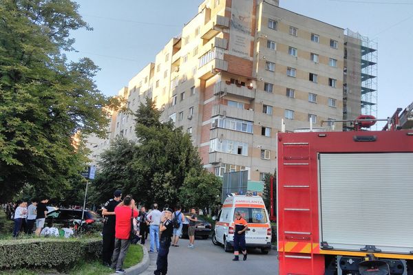 Tentativă de suicid în centrul Zalăului