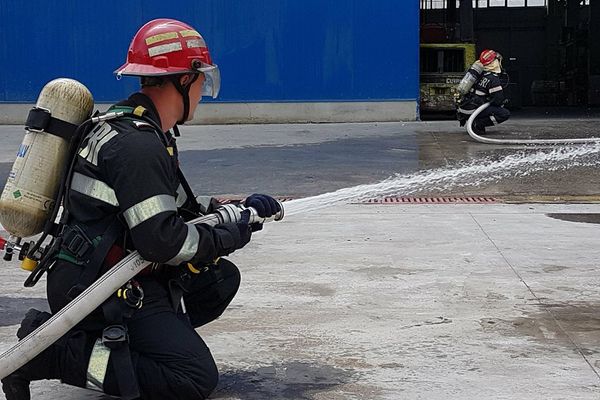 Simulare de incendiu la ''Popasul Romanilor''