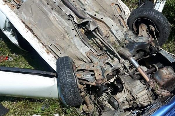 Accident pe DN1F: O femeie a fost rănită grav