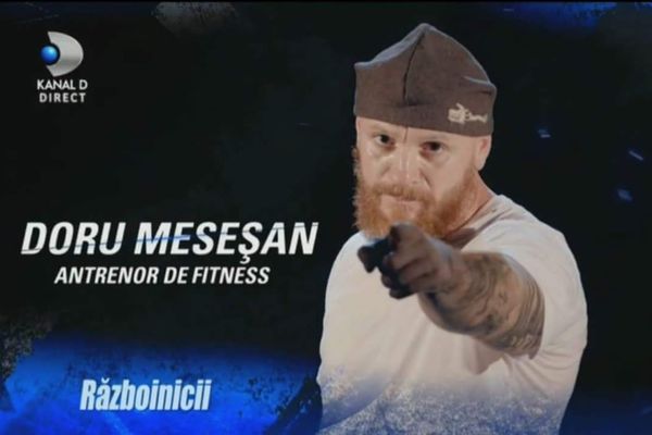 Doru Meseşan - sălăjeanul din echipa Războinicilor din sezonul al doilea de Exatlon