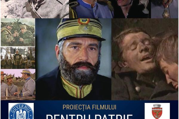 "Pentru patrie" - seară de film la Zalău