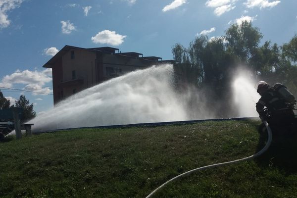 Pompierii sălăjeni, din nou în acţiune