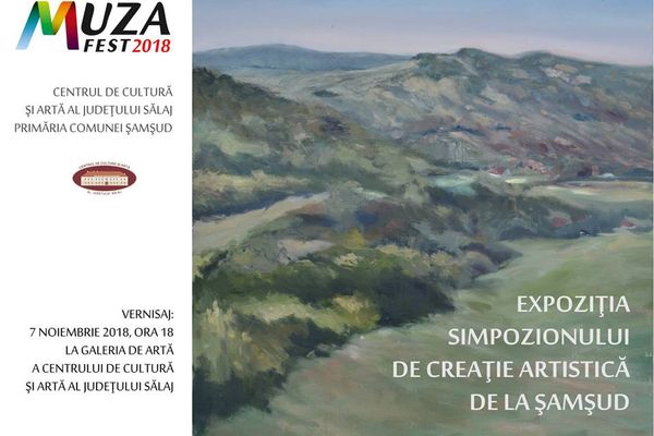 La Centrul de Cultură și Artă: Expoziție cu lucrările realizate în cadrul simpozionului de la Șamșud