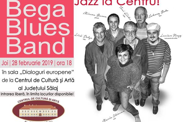 Jazz la Centrul de Cultură cu formația ''Bega Blues Band''. Intrarea liberă!