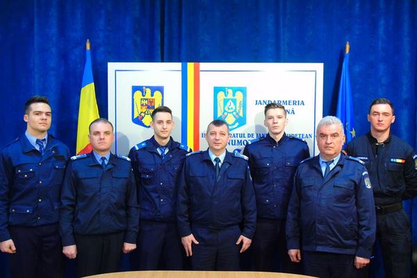 Studenți de la Academia de Poliţie „Alexandru Ioan Cuza”, în practică la Jandarmeria Sălaj