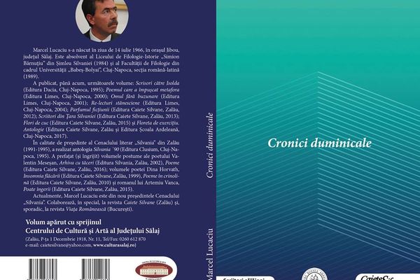 ''Cronici duminicale'': o nouă apariţie editorială, marca Lucaciu