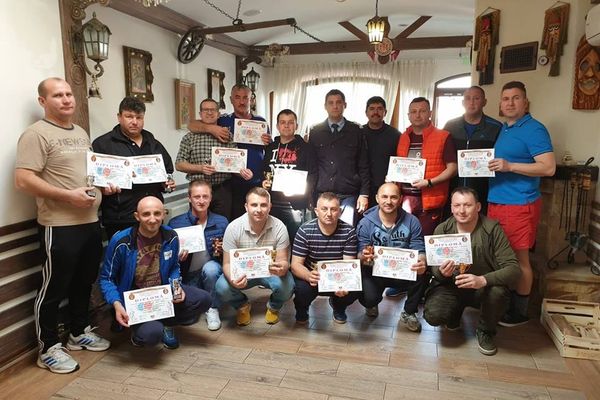 Pompieri sălăjeni, pe podium la Cupa ASPR - tenis de masă