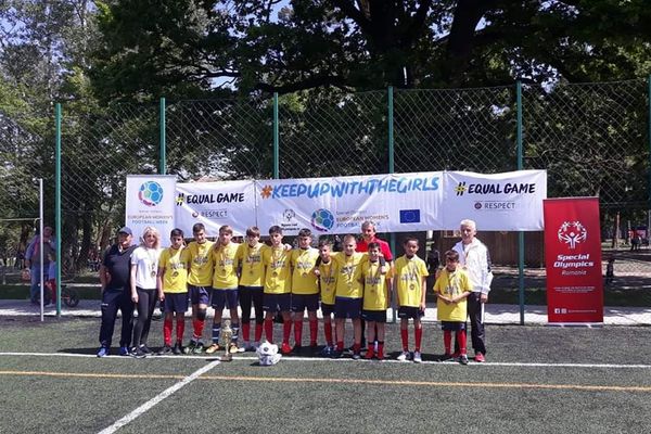 Elevii de CSEI Șimleu Silvaniei, campioni naționali la fotbal unificat