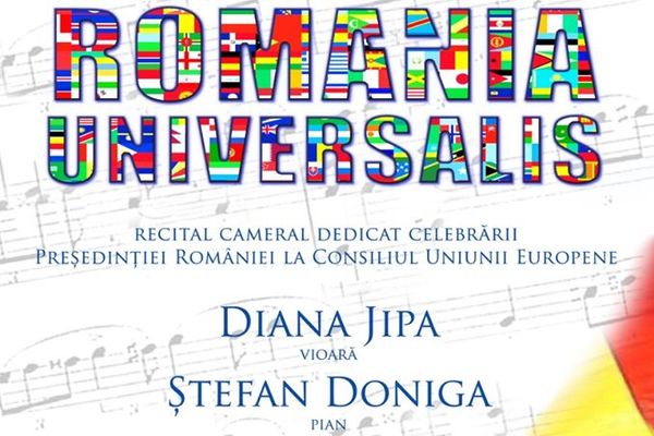 Pentru zălăuani, recital cameral dedicat celebrării Președinției României la Consiliul Uniunii Europene