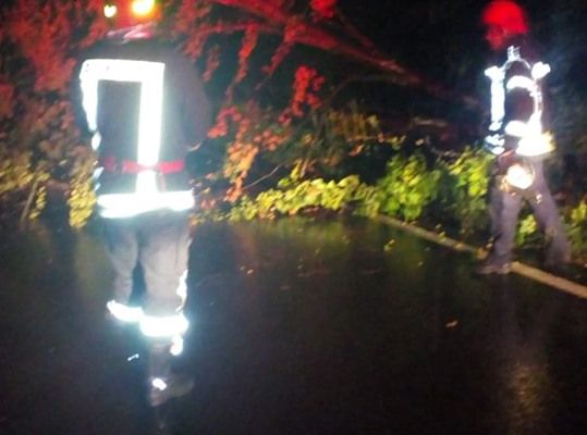 Intervenţie în miez de noapte pentru pompierii zălăuani