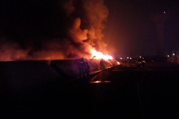 Pompierii sălăjeni la intervenţie în Satu Mare