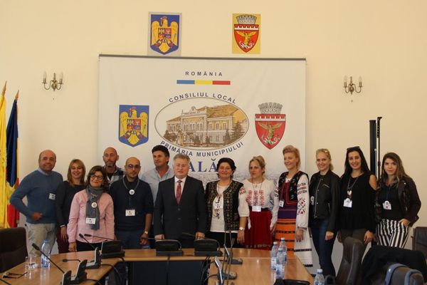 Profesori din Italia, Bulgaria și Turcia, în vizită la Primăria Zalău