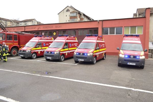 Inspectoratul pentru Situații de Urgență ''Porolissum'' Sălaj - dotat cu ambulanțe noi