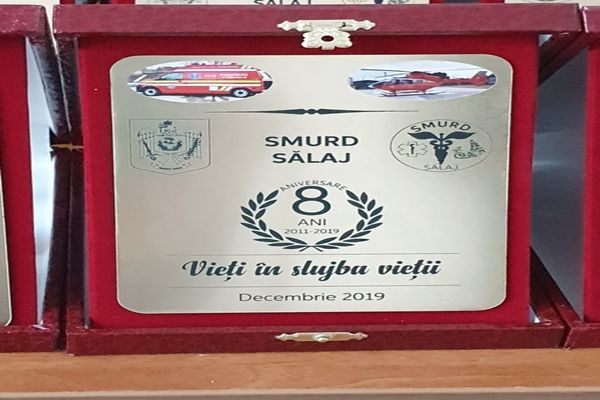 Opt ani de SMURD în județul Sălaj 