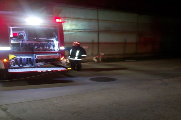 Incendiu la o fabrică din Zalău 