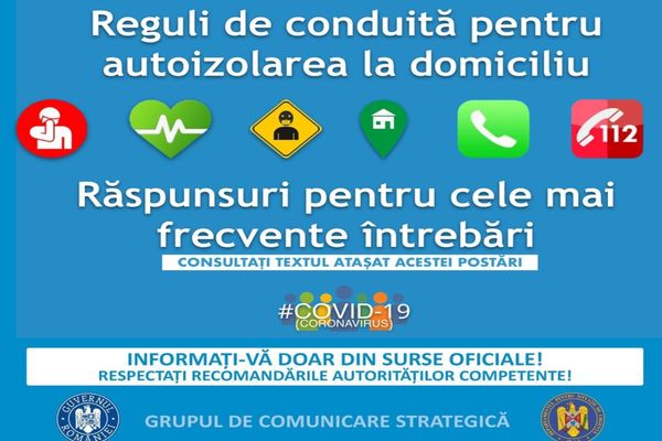 Diferența dintre izolare și carantină pentru coronavirus. Reguli pentru persoanele care se întorc în România din țările afectate de COVID - 19