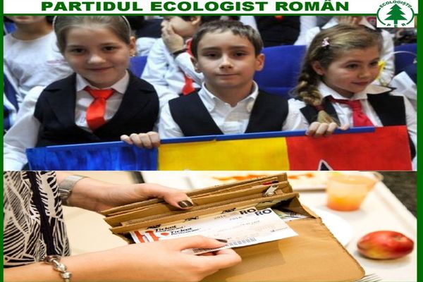 Partidul Ecologist solicită Guvernului continuarea programului "Lapte, Corn, Mar"