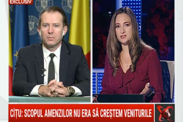 Florin Cîțu: Obiectivul amenzilor nu a fost niciodată de a crește veniturile la bugetul de stat