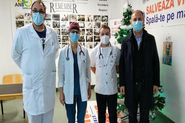 Patru medici rezidenți, detașați de la Cluj la SJU Zalău