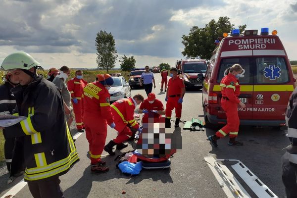 Victima accidentului de pe DN 19E, este din Zalău! Celelalte persoane rănite sunt din Timiș și un copil din Vaslui