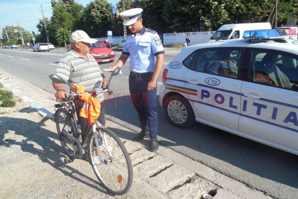 Peste 200 de bicicliști din Sălaj, amendați de polițiști, în primele 7 luni din 2021! Vezi în câte accidente grave au fost implicați