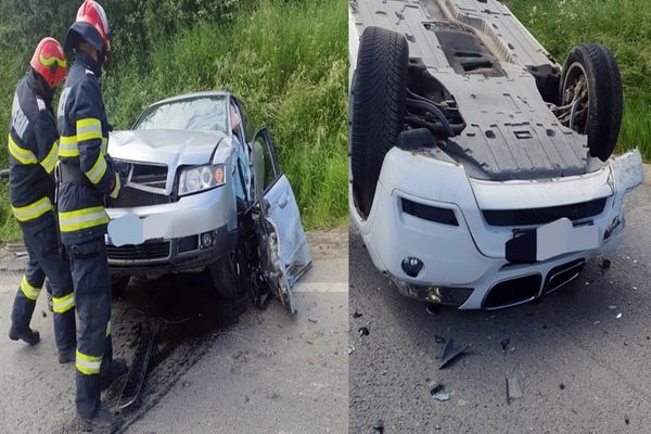 Accident pe DN 1F, în Panic! Trei femei, la spital