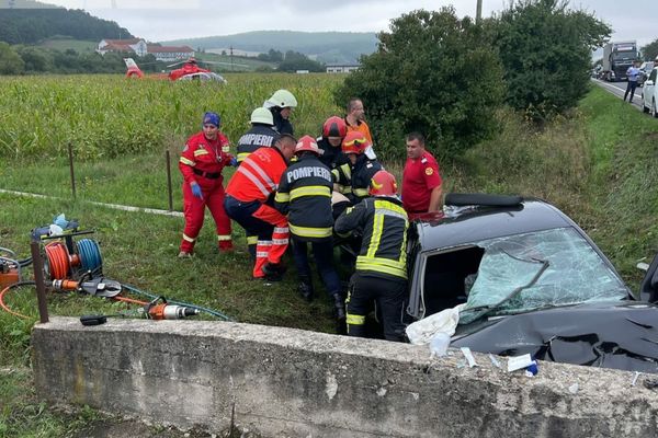 FOTO: Accident mortal pe DN 1F, între Poarta Sălajului și Românași! Doi soți din Cluj-Napoca au decedat