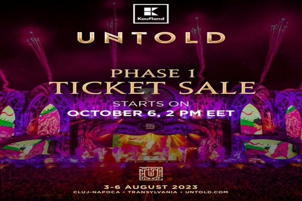 Se pun în vânzare primele abonamente pentru UNTOLD 2023