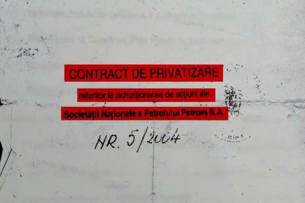 Realitatea PLUS face public contractul de privatizare a PETROM - cum s-au pus românii în genunchi în fața austriecilor. Ediție explozivă Culisele statului paralel, duminică, ora 21