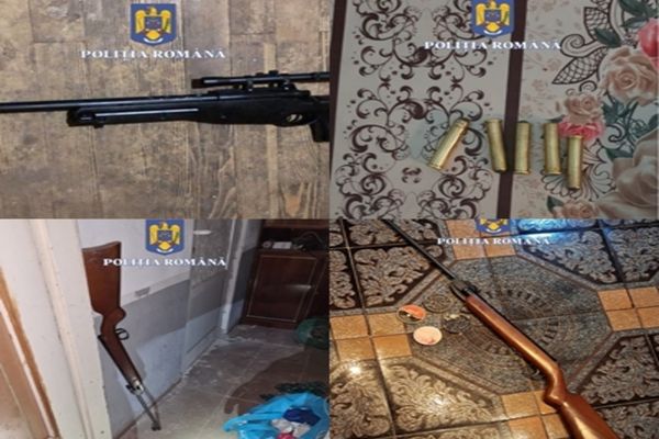 Peste 100 de percheziții în 35 de județe, într-un dosar de contrabandă cu arme
