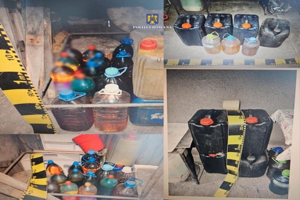 Percheziţii în Cluj şi Sălaj! 4 persoane sunt bănuite că au furat combustibil din vagoane (FOTO)