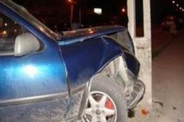 Accident în Zalău provocat de un tânăr beat