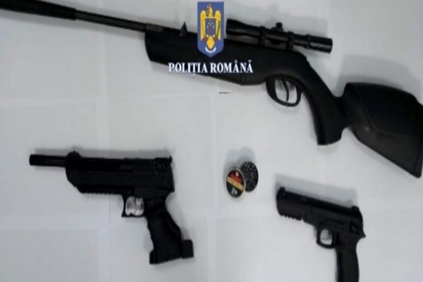 Peste 4.500 de arme de foc au fost confiscate de Poliția Română în 2025