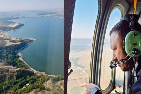 MINISTRUL MEDIULUI, ÎN INSPECȚIE LA DIGURILE DIN DOLJ: ”VERIFICĂM CONSTANT DEBITUL DUNĂRII ȘI ZONELE ÎN CARE RISCUL DE INUNDAȚII ESTE CRESCUT” 