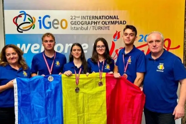 Elevii români, medaliați cu argint şi bronz la Olimpiada Internaţională de Geografie