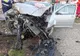 Accident în localitatea Aluniș. Două persoane, transportate la Urgență