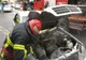 Autoturism în flăcări din cauza unui scurtcircuit în Zalău