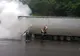 Incendiu la cabina unui TIR, pe DN1F, între Zalău și Ciumârna