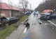 FOTO | Accident cu două maşini pe DN1H între Jibou şi Dej! Traficul este blocat pe ambele sensuri