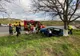 FOTO | Accident violent pe DN1F Cluj - Zalău! Două persoane au fost rănite