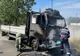 Cabina unui autocamion a luat foc, în localitatea Cehei! Șoferul a suferit un atac de panică