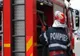 INCENDIU LA LOCOMOTIVA UNUI TREN DE PASAGERI ÎN GARA BĂBENI, JUDEȚUL SĂLAJ 