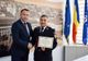 Pompierul desemnat ''Salvatorul anului'', felicitat de prefect
