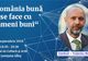 ''România bună se face cu oameni buni''. Invitație la dialog cu Valeriu Nicolae