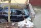Accident la Sărmașag. De pe drum, direct într-un cap de pod